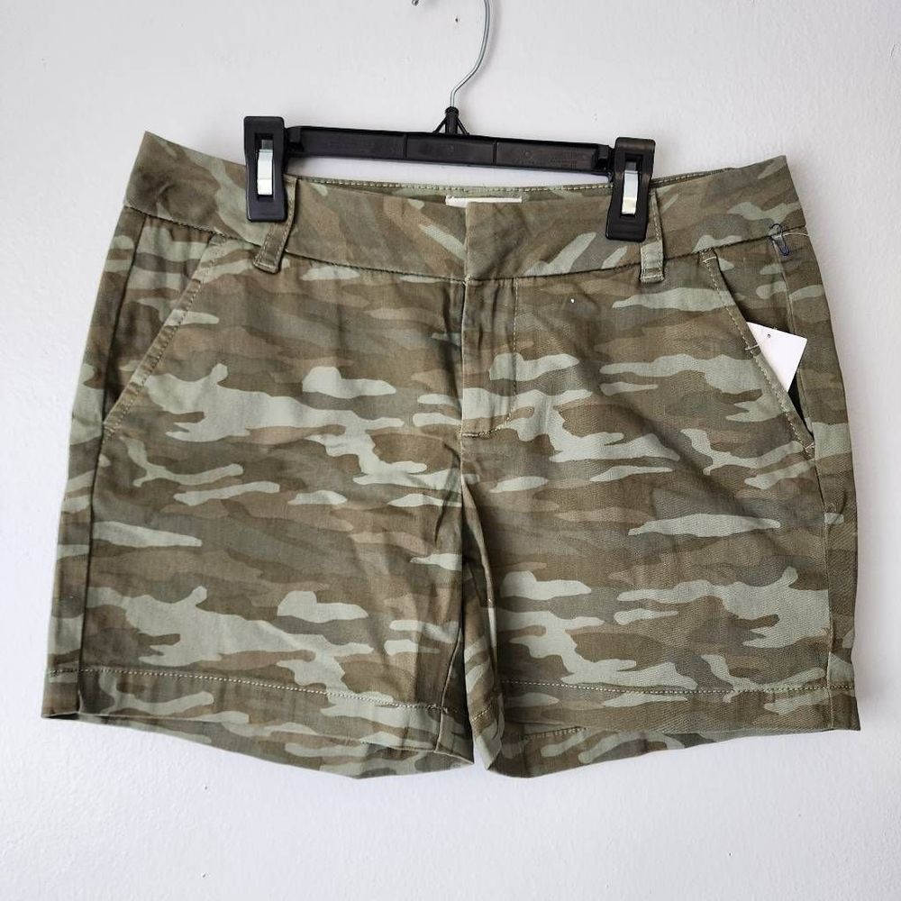 Caslon Twill Camo Shorts